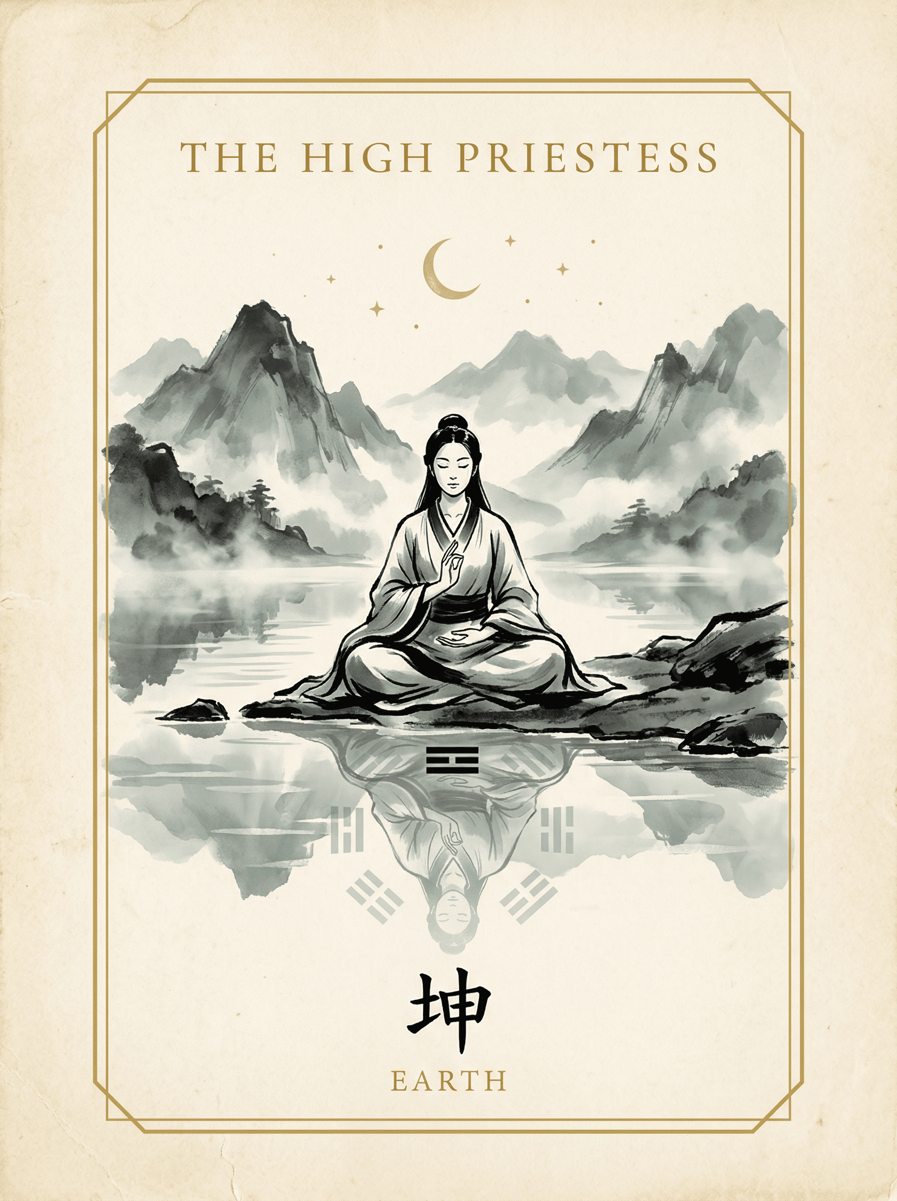 坤 - The High Priestess